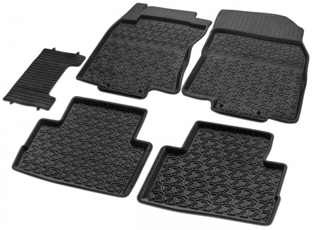 Коврики в салон литьевые Rival Nissan Qashqai российская сборка (2015-2024) 64105001