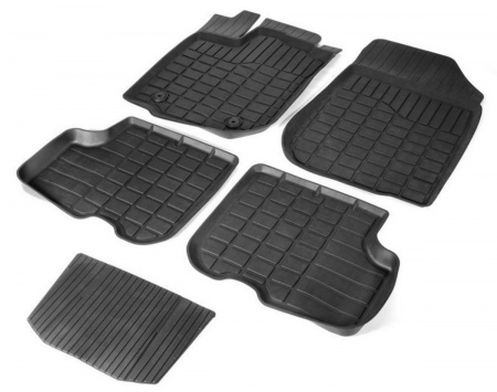 Коврики в салон литьевые Rival Renault Logan (2014-2024) 64702001