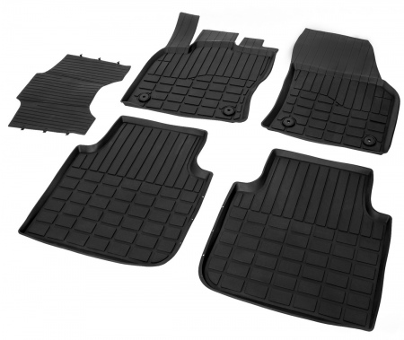 Коврики в салон литьевые Rival Skoda Kodiaq (2017-2021) 65105001