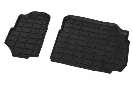 Коврики в салон литьевые Rival Skoda Kodiaq 3 ряд (2017-2021) 65105002