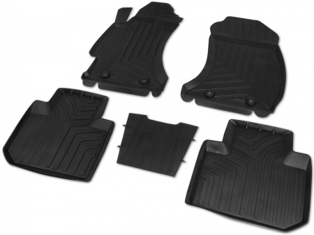 Коврики в салон литьевые Rival Subaru Forester (2013-2018) 65401001