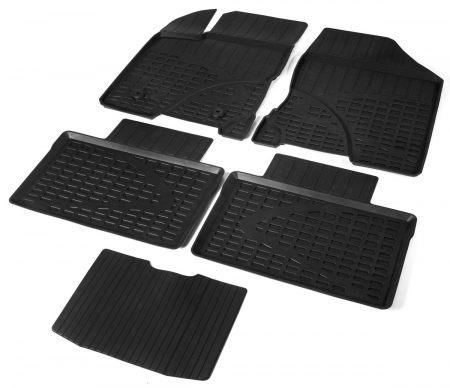 Коврики в салон литьевые Rival Lada Vesta седан (2015-2024) 66002002