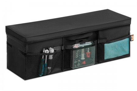 Органайзер в багажник автомобиля складной с крышкой 3 секции AutoFlex 90113
