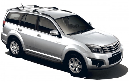 Пороги алюминиевые Black Great Wall Hover H3 (2014-2016) A173ALB.2001.4