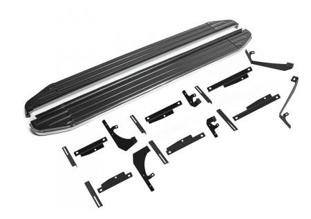 Пороги алюминиевые Premium для Changan UNI-S (2024-2025) A173ALP.8903.1