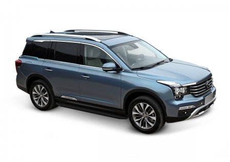 Пороги алюминиевые Premium-Black для GAC GS8 (2019-2023) A180ALB.9201.1