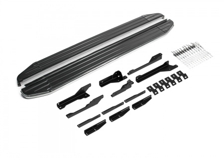 Пороги алюминиевые Premium для Exeed VX (2021-2025) A193ALP.0906.1