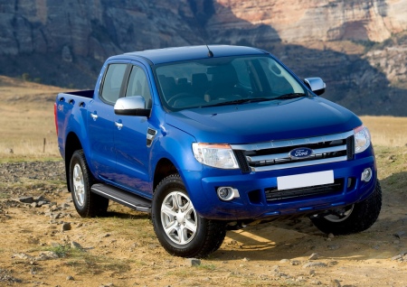 Пороги алюминиевые Premium Ford Ranger (2012-2015) A193ALP.1803.1