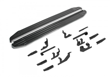 Пороги алюминиевые Premium для GAC GS8 (2023-2025) A193ALP.9203.1