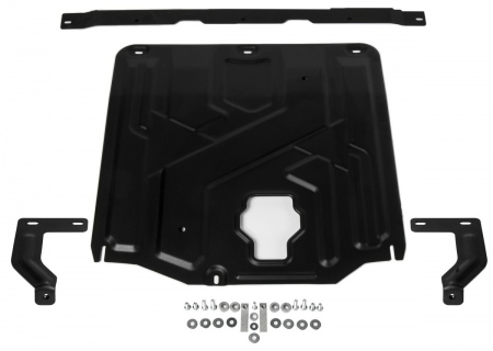 Защита картера и КПП (сталь) AutoMax для Kia Ceed (2018-2025) AM.2382.1