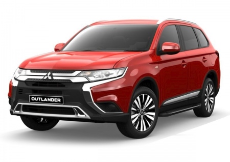 Пороги алюмиевые Automax Black для Mitsubishi ASX (2010-2021) AMS.F180B.4002.1