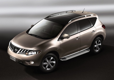 Пороги алюминиевые Bmw-Style Nissan Murano (2009-2016) B173AL.4108.2