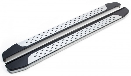 Пороги алюминиевые Bmw-Style Nissan X-Trail (2015-2023) B173AL.4113.1