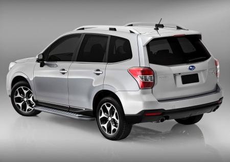 Пороги алюминиевые Bmw-Style Subaru Forester (2013-2018) B173AL.5401.1