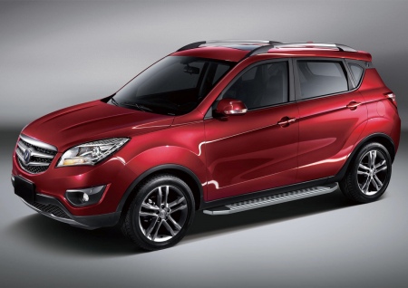 Пороги алюминиевые Bmw-Style Changan CS35 (2013-2019) B173AL.8901.1