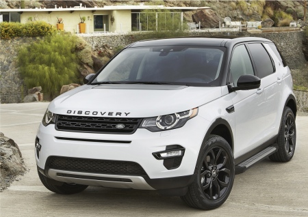 Пороги алюминиевые Bmw-Style для Land Rover Discovery Sport (2015-2025) D180AL.3103.1