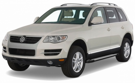 Пороги алюминиевые Bmw-Style для Volkswagen Touareg без пневмо подвески (2002-2010) D193AL.5809.1