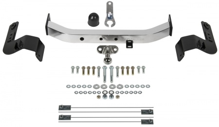 Фаркоп Rival с нерж. накладкой для Toyota Land Cruiser 200 кроме Executive и TRD (2007-2021) F.5703.003