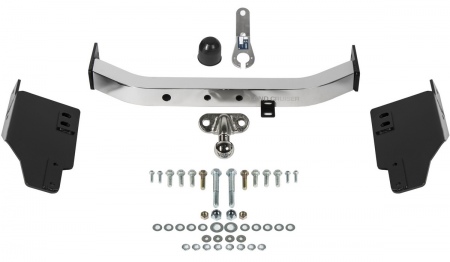 Фаркоп Rival с нерж. накладкой для Toyota Land Cruiser Prado Black Onyx (2020-2024) F.5704.005