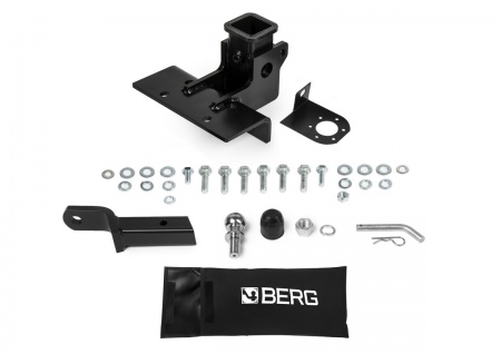 Фаркоп BERG для Toyota Land Cruiser Prado кроме комплектации Black Onyx (2002-2024) F.5714.003