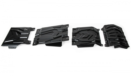 Комплект защит (сталь) Автоброня для Mitsubishi L200 (2015-2024) K111.04046.3