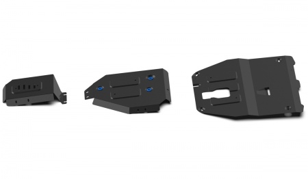 Комплект защит (сталь) Rival для Hyundai Tucson (2021-2025) K111.2390.1