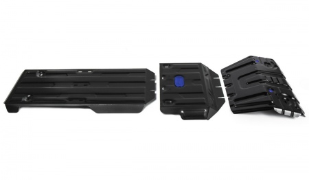 Комплект защит (сталь) Rival Toyota Land Cruiser Prado 150 (2009-2024) K111.9516.1