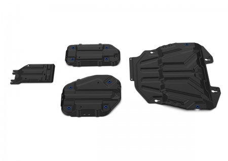 Комплект защит (сталь) Rival Toyota RAV4 (2019-2025) K111.9534.1