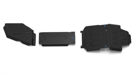 Комплект защит (сталь) Rival для Toyota Land Cruiser 300 (2021-2025) K111.9551.1