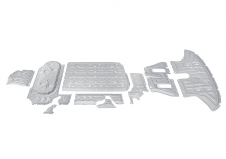 Комплект защит (алюминий) Rival для Lixiang L7 (2023-2025) K333.0406.1