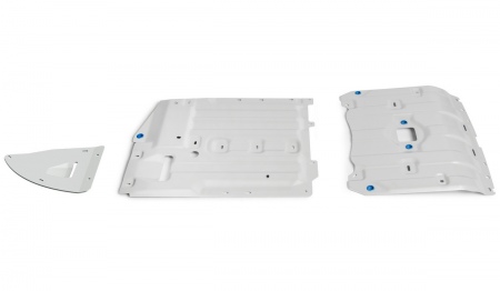 Комплект защит (алюминий) Rival BMW X5 (2018-2025) K333.0533.1