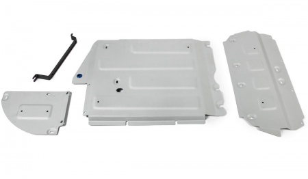 Комплект защит (алюминий) Rival BMW 3 series (2019-2025) K333.0536.1