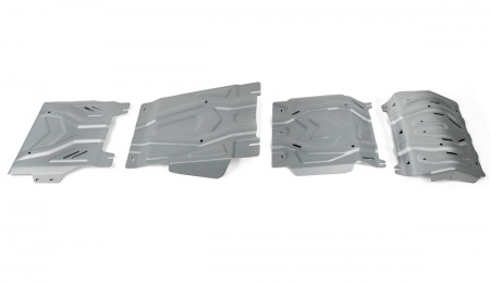 Комплект защит (алюминий) Rival Mitsubishi L200 (2015-2024) K333.4046.3