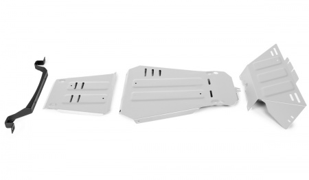 Комплект защит картер и КПП и РК (алюминий) Rival для Lada Niva (1977-2021) K333.6040.1