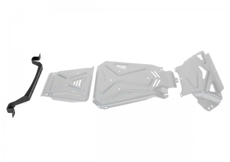 Комплект защит (алюминий) Rival для Lada Нива (1977-2020) K333.6040.2