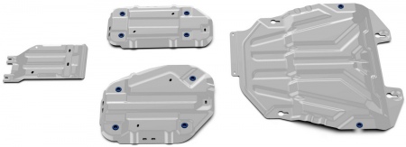 Комплект защит (алюминий) Rival Toyota Rav4 (2019-2025) K333.9534.1