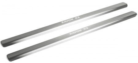 Накладки на пороги RIVAL Ravon R3 (2015-2019) NP.1302.3