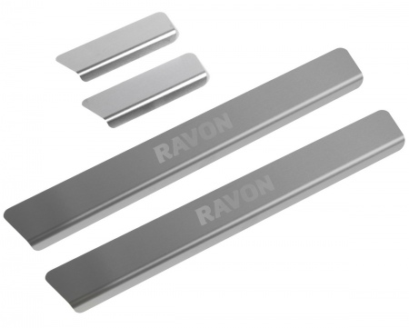Накладки на пороги RIVAL Ravon R4 (2016-2019) NP.1303.3