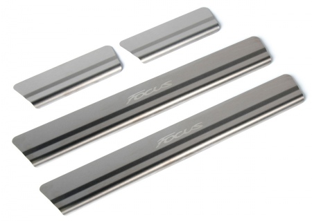 Накладки на пороги Rival Ford Focus (2015-2019) NP.1801.3