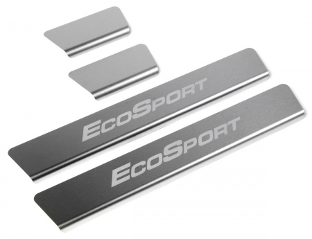 Накладки на пороги Rival Ford Ecosport (2014-2019) NP.1809.3