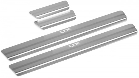 Накладки на пороги Rival Lexus UX (2019-2021) NP.3201.3