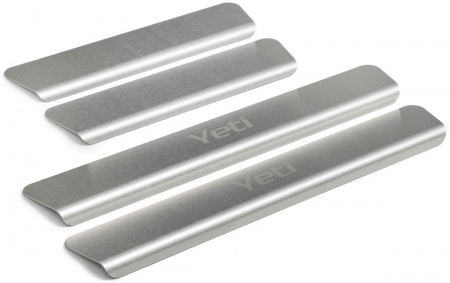 Накладки на пороги Rival Skoda Yeti (2013-2018) NP.5103.3