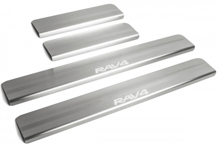Накладки на пороги RIVAL Toyota RAV4 (2012-2019) NP.5703.3