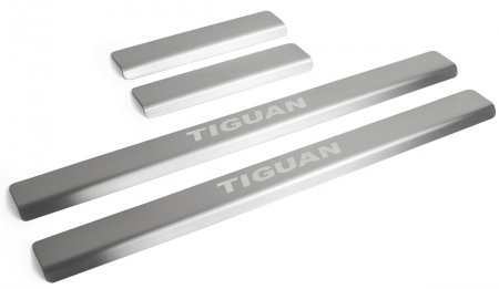 Накладки на пороги RIVAL Volkswagen Tiguan (2017-2024) NP.5807.3