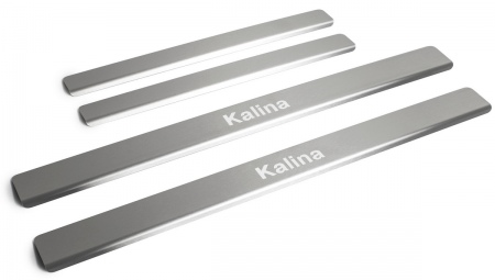 Накладки на пороги RIVAL Lada Kalina2 (2013-2019) NP.6005.3