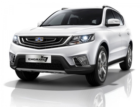 Защита порогов d57 Geely Emgrand X7 (2019-2023) R.1905.005