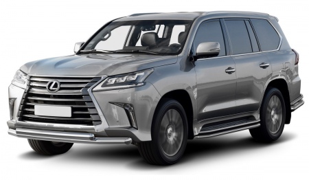 Защита штатного порога d42 Lexus LX (2015-2022) R.3210.005