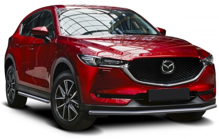 Защита переднего бампера d42 Mazda CX-5 (2017-2025) R.3804.001