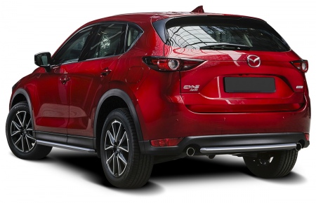 Защита заднего бампера d42 Mazda CX-5 (2017-2025) R.3804.003