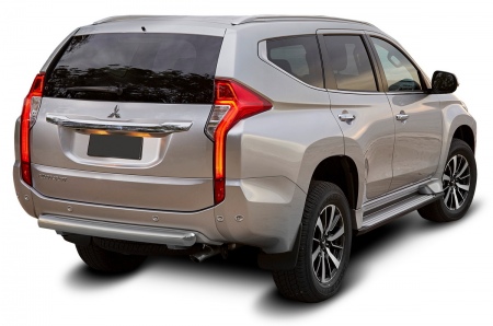 Защита заднего бампера d76 Mitsubishi Pajero Sport (2016-2021) R.4012.009